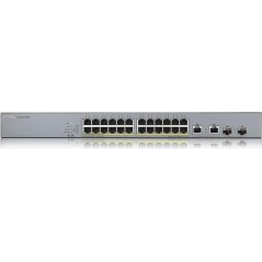 Zyxel GS1350-26HP 24-Port Gigabit PoE Switch - High-Performance Networking Solution for Your Business Needs!